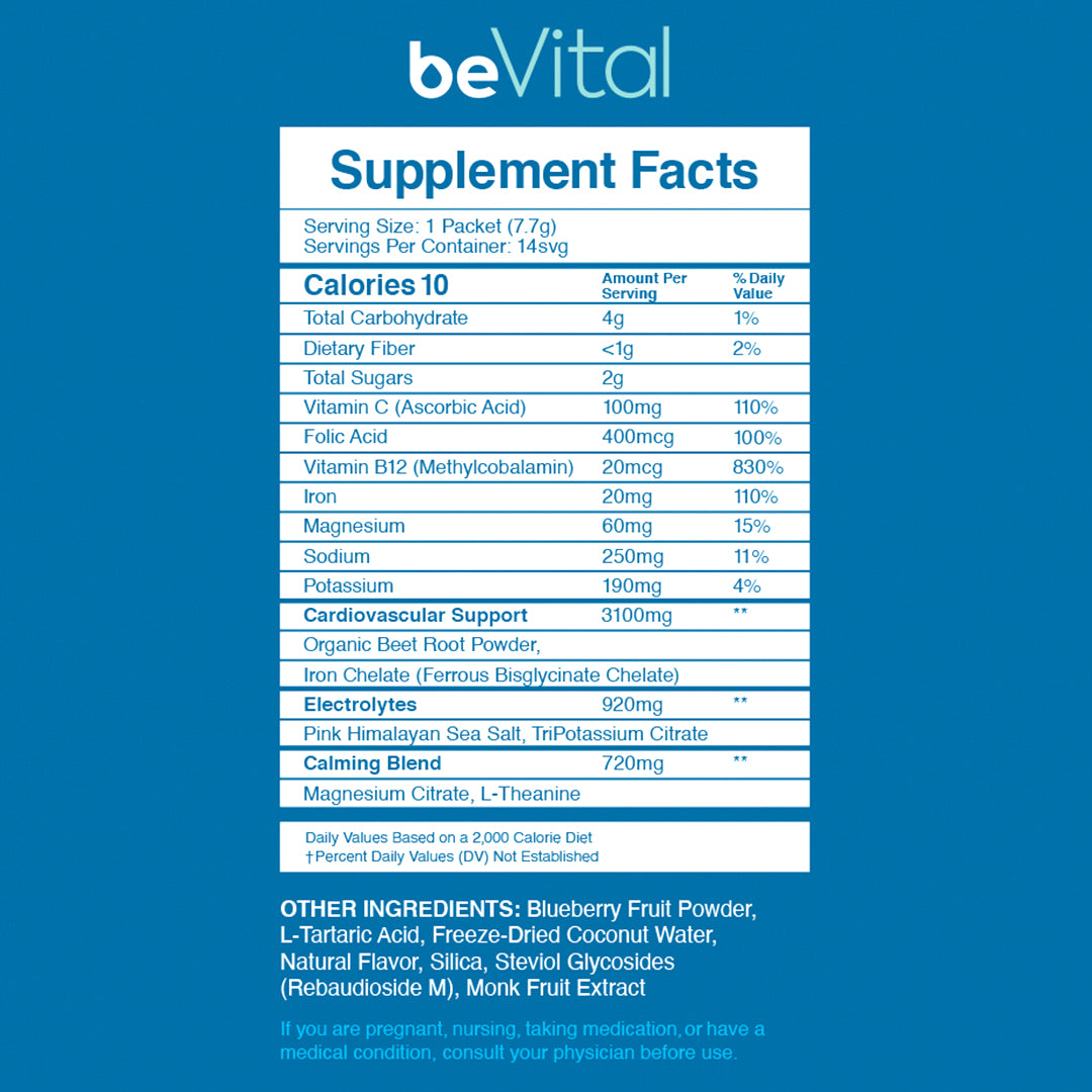 BeVital, 14 Stick Packs